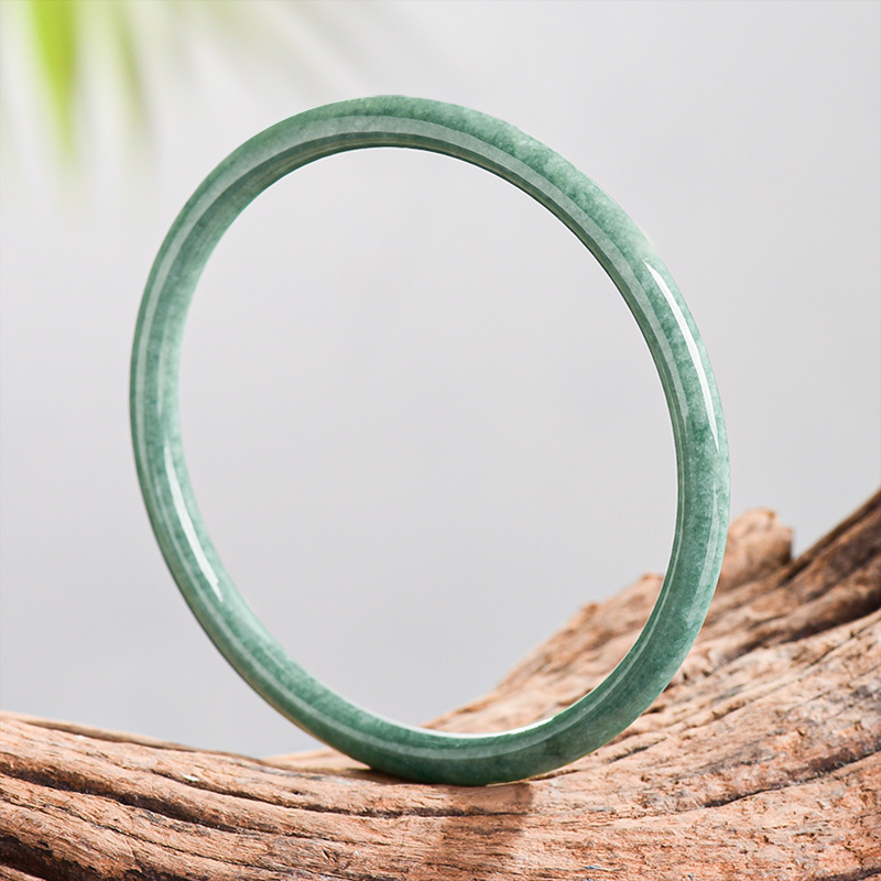 Women Accessories Bracelet - 천연 버마산 비취 팔찌, 진짜 비취