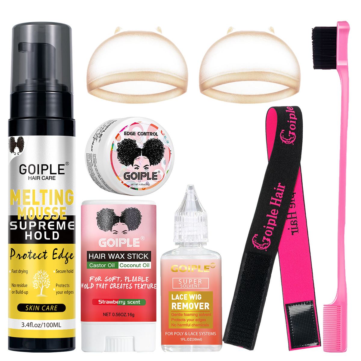 Women Accessories Clearance - 100ml 여성용 가발 멜팅 무스, 투명