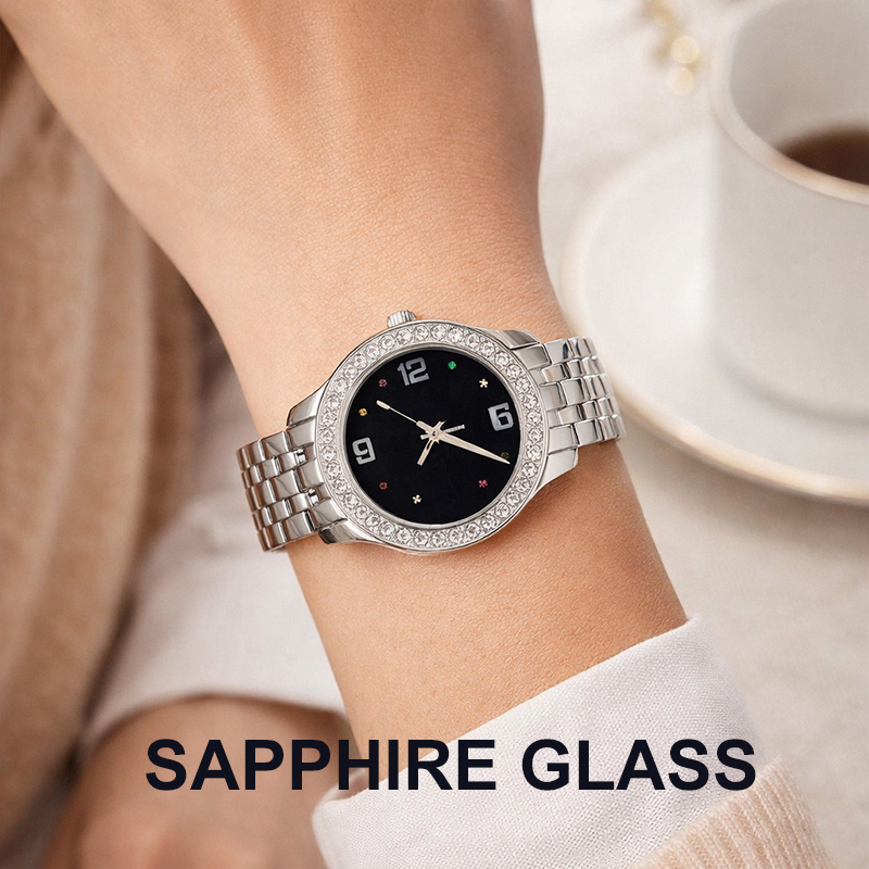 Women'S Accessories To Wear With Watch - 여성 패션 다이아몬드 시계 방수 럭셔리
