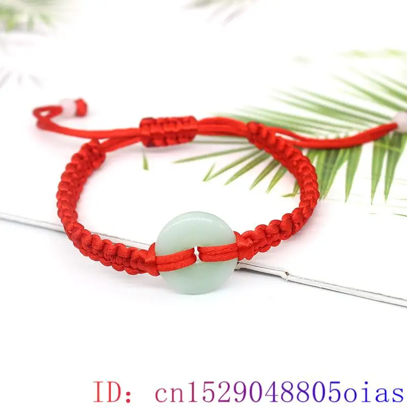 진짜 옥 도넛 팔찌 천연 보석 조각된 부적 액세서리 매 - Women Accessories Bracelet 리뷰 및 가격