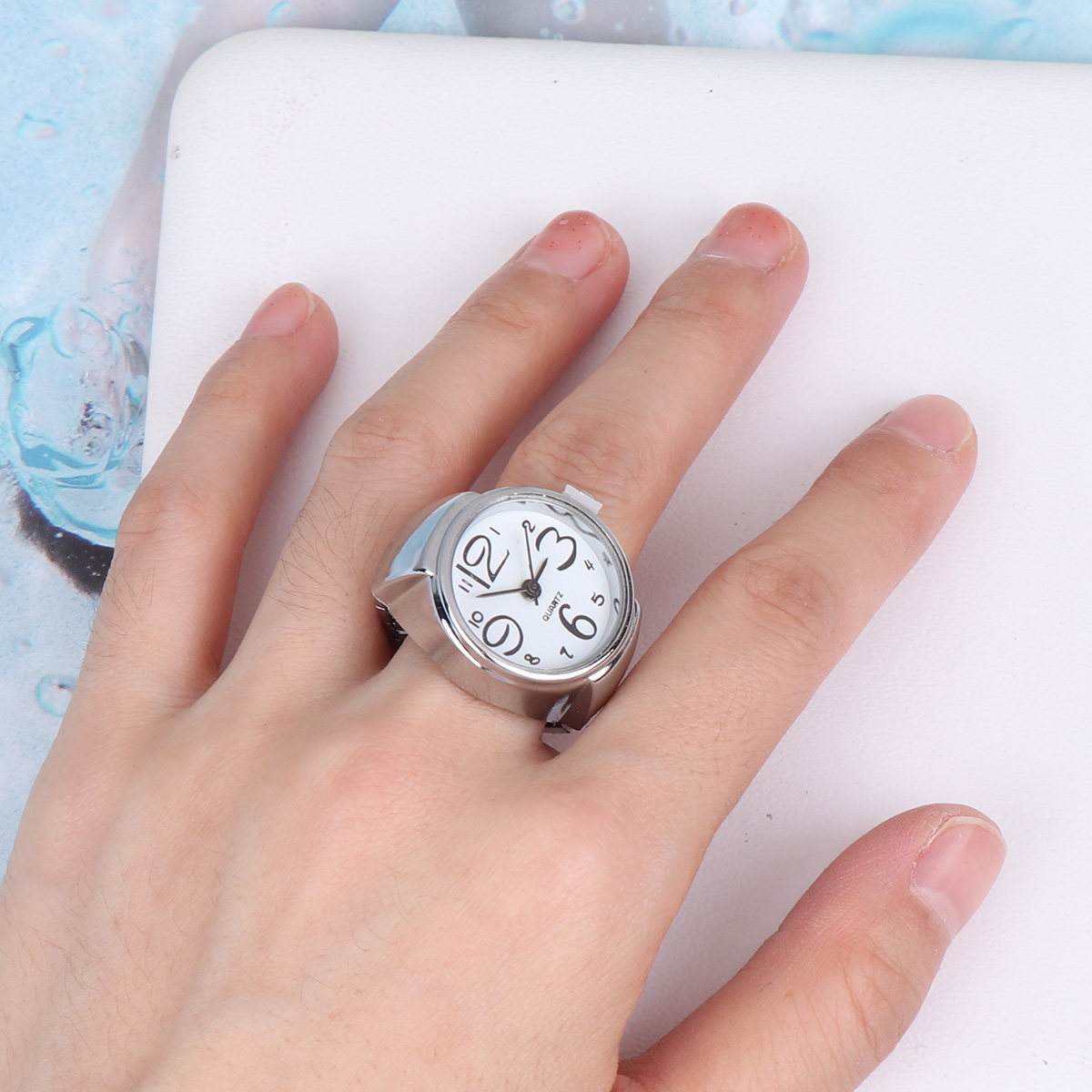 여성 및 소녀용 2개 세트 링 시계, 세련된 미니 손가 - Women'S Accessories To Wear With Watch 리뷰 및 가격