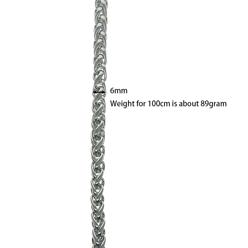 사용자 정의 길이 30cm-100cm 스테인레스 스틸  - Wallet Chain Bag 리뷰 및 가격