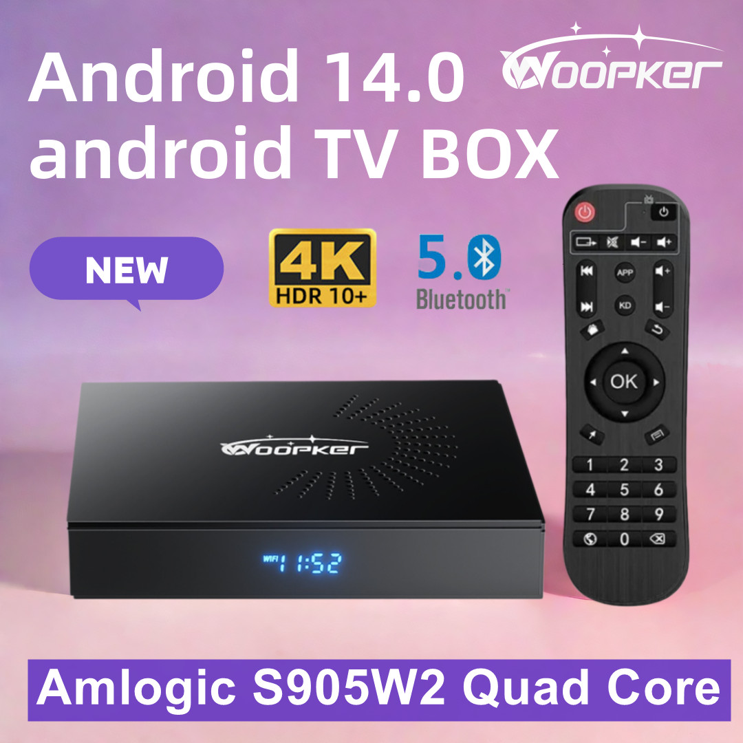 Woopker KW2 안드로이드 14 TV 박스 Aml - Women Accessories Pandora 리뷰 및 가격