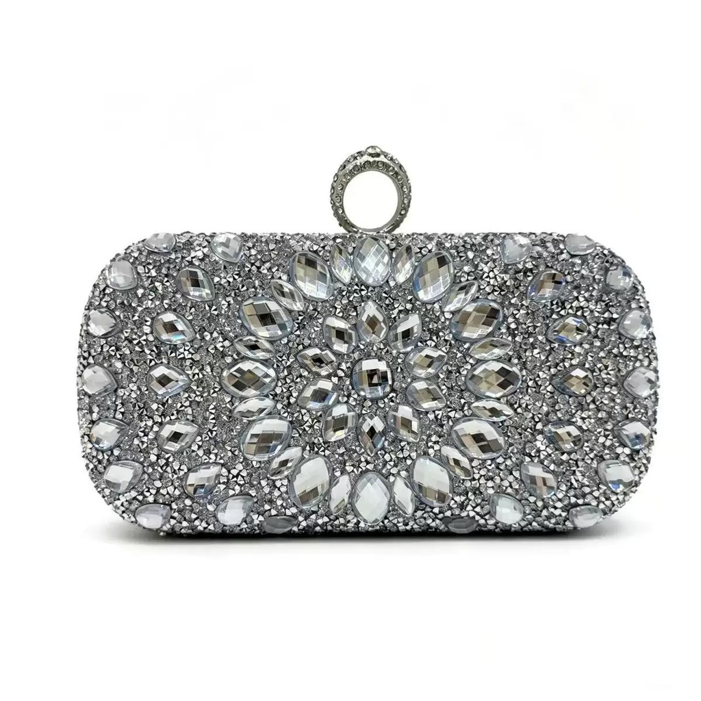 풀 다이아몬드 이브닝 백 럭셔리 라인스톤 클러치 백 여 - Wallet Chain Bag 리뷰 및 가격