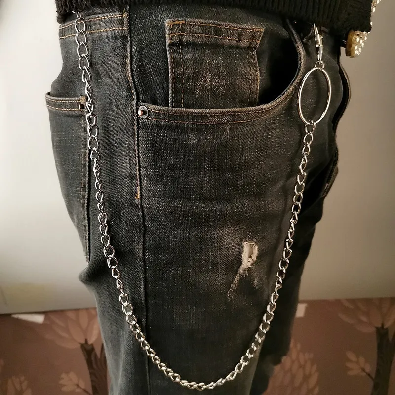 레이어 메탈 벨트 체인 펑크 훅 메탈 허리 지갑 키체인 - Wallet Chain Bag 리뷰 및 가격