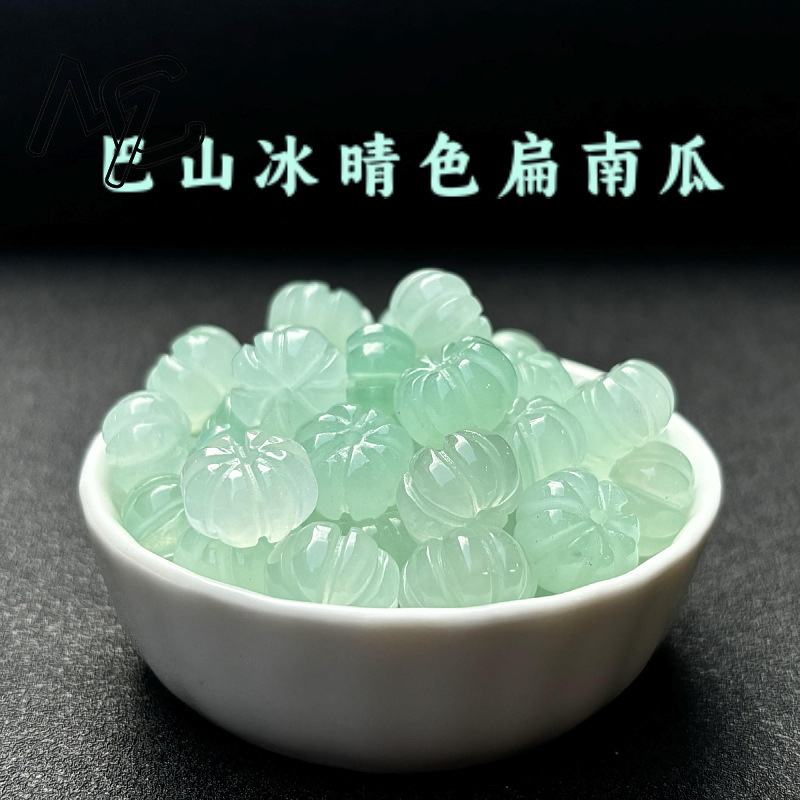 10pcs 녹색 옥 호박 구슬 DIY 귀걸이 팔찌 매력 - Women Accessories Bracelet 리뷰 및 가격