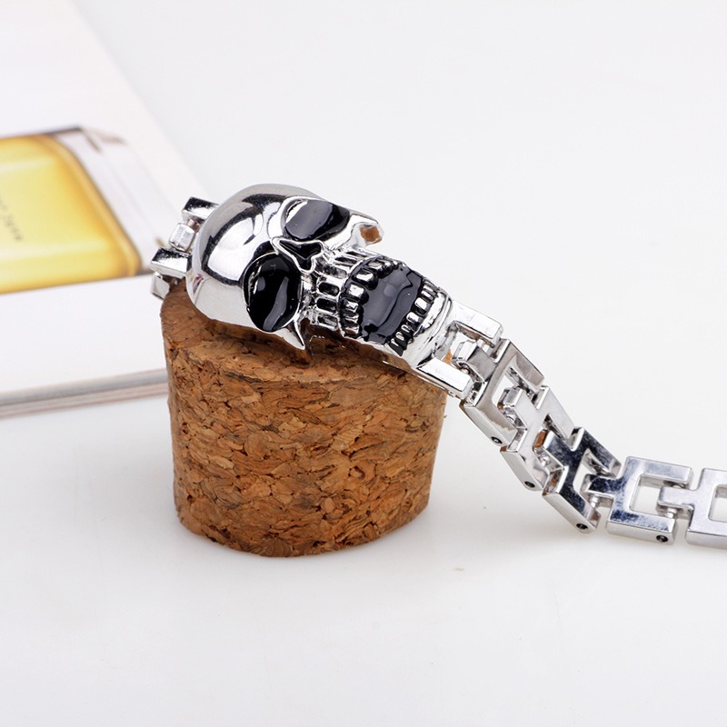 스컬 티타늄 스틸 팔찌 오일 드립뱅글 시계 버클 디자인 - Women'S Accessories To Wear With Watch 리뷰 및 가격