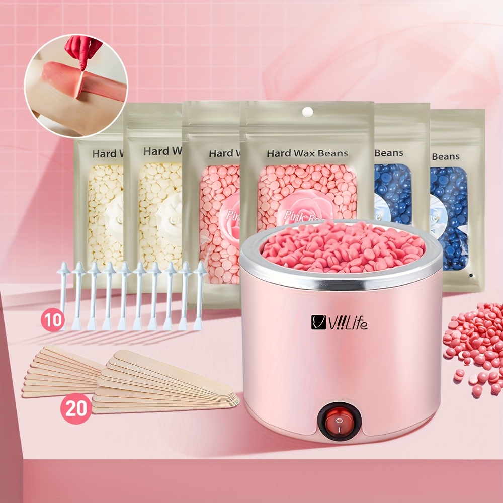 제모용 하드 왁스 키트 6팩, 여성용 왁싱 키트, 얼굴 - Women Accessories Clearance 리뷰 및 가격