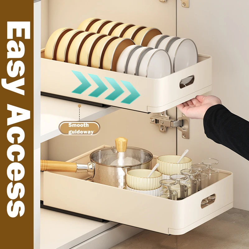 슬라이드 레일이 있는 주방 수납 선반, 접이식 서랍 정 - Women Accessories Drawer 리뷰 및 가격