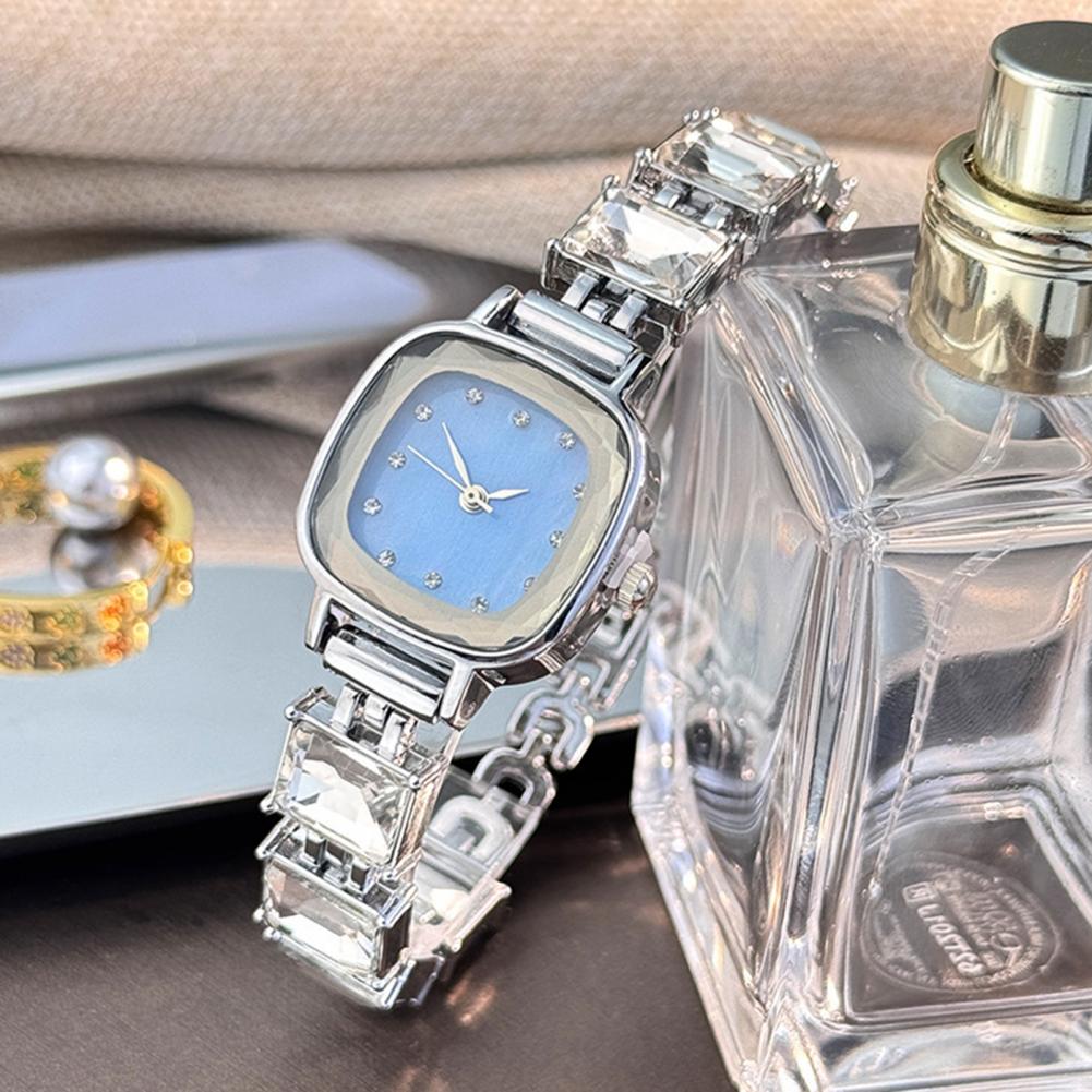 여성용 사각 다이얼 팔찌 시계, 럭셔리 라인스톤 스트랩 - Women'S Accessories To Wear With Watch 리뷰 및 가격
