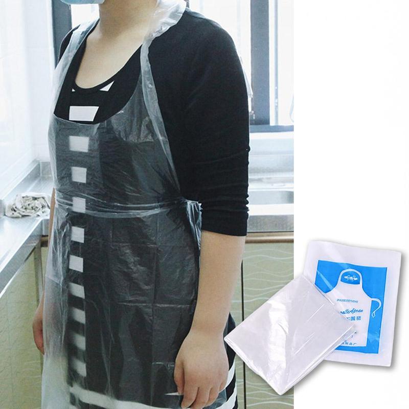 20PCS 일회용 주방 앞치마 플라스틱 방수 앞치마 남 - Women Accessories Pack 리뷰 및 가격