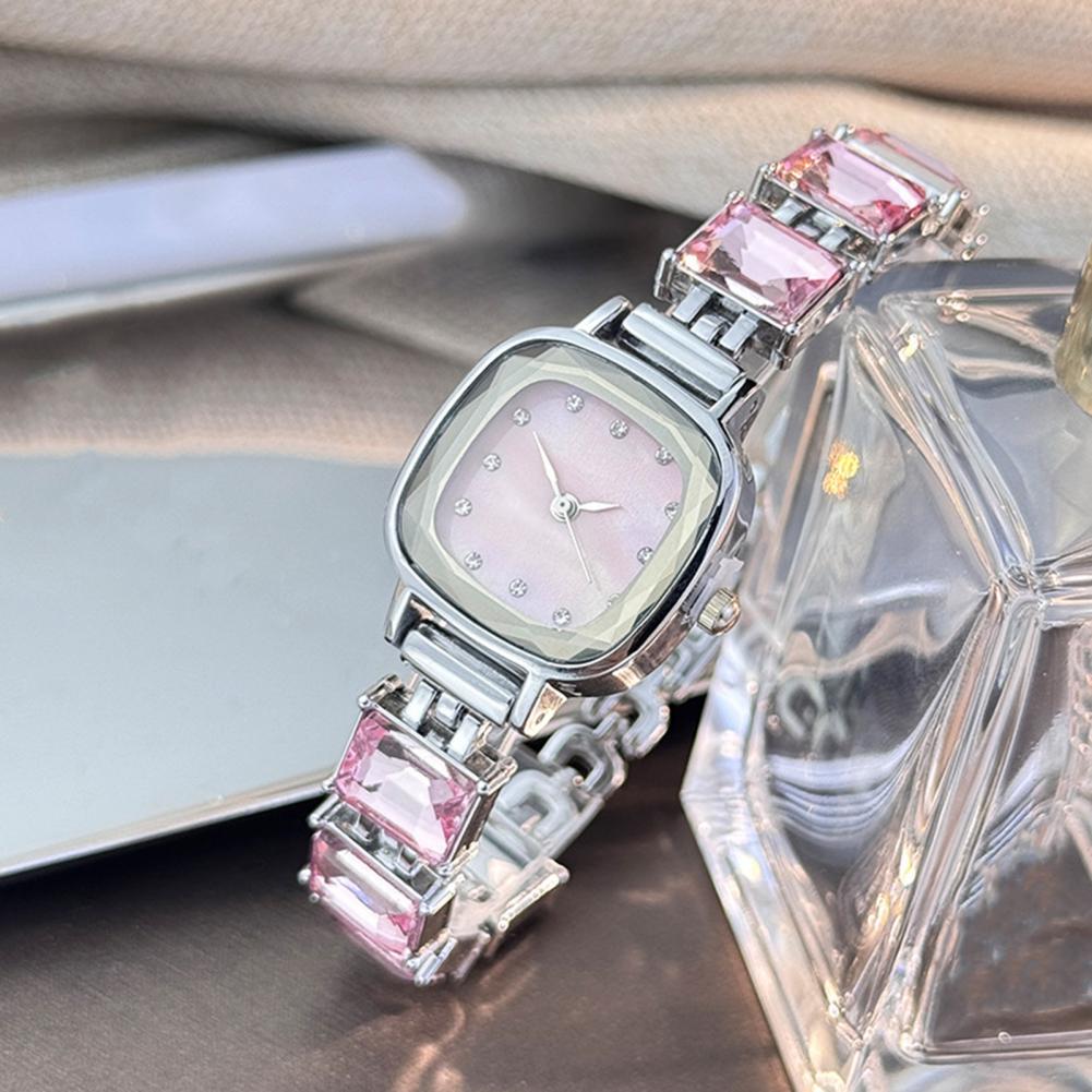 여성용 사각 다이얼 팔찌 시계, 럭셔리 라인스톤 스트랩 - Women'S Accessories To Wear With Watch 리뷰 및 가격