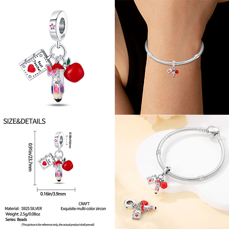 새로운 전문 시리즈 의료 교사의 매력에 맞게 판도라 원 - Women Accessories Pandora 리뷰 및 가격