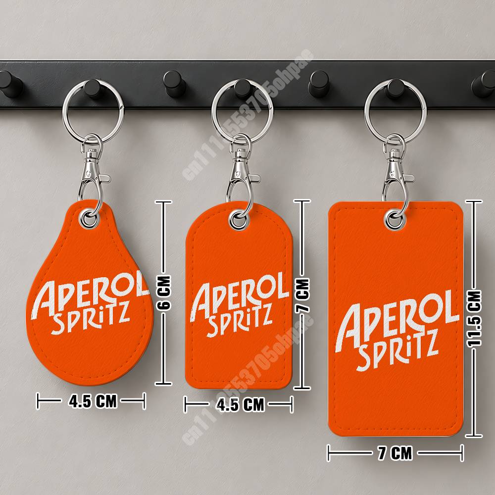 오렌지 프로세코 A-아페롤 S-스프리츠 가죽 키체인 카 - Women'S Keychain Accessories 리뷰 및 가격