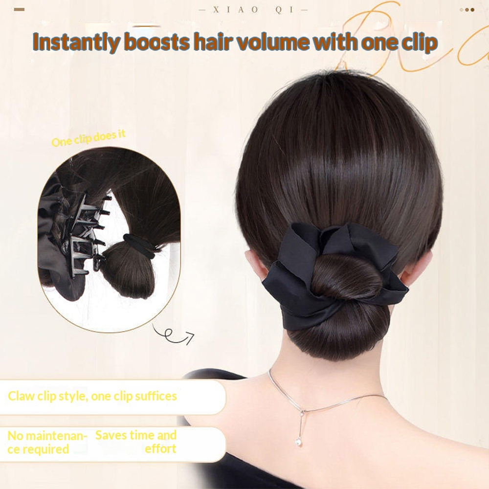 낮은 합성 번 포니테일 헤어, 자연스러운 풍성한 집게핀 - Women Accessories Pack 리뷰 및 가격