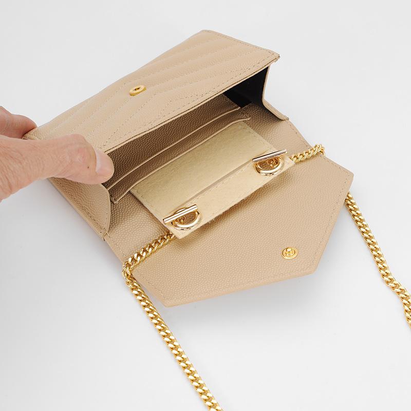 펠트 지갑 인서트 퍼스 체인 스트랩 퍼스 핸드백 체인  - Wallet Chain Bag 리뷰 및 가격